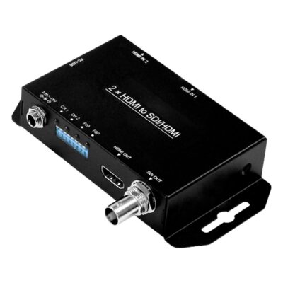 2 × HDMI to SDI/HDMI Dual-Input HDMI to SDI Converter with PIP, PBP and Up/Down Scaling at 1080p60