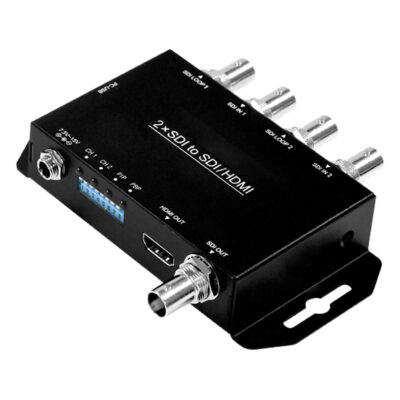 2 × SDI to HDMI/SDI Dual-Input SDI to HDMI Converter with PIP, PBP and SDI Loop-Out at 1080p60