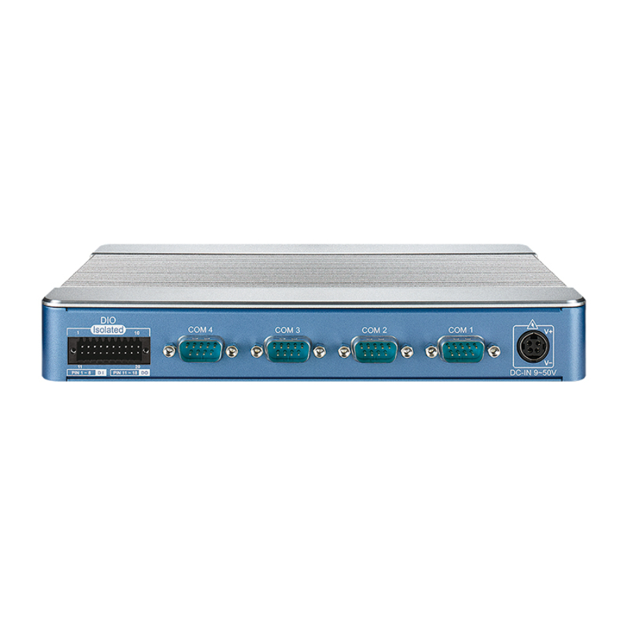ABP-3000 Ultra Slim Intel Core i7 Embedded PC with 4 Gigabit LAN and PoE+