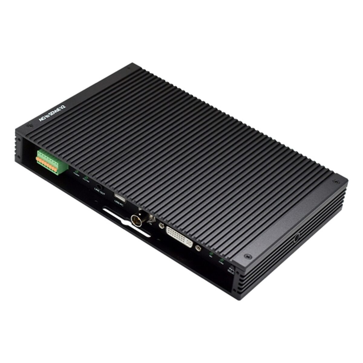 Yuan AIO to SDVoE V2 SDVoE encoder, angled view
