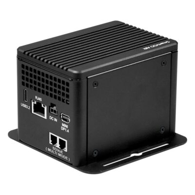 AIR6N0-C NX SDVoE-F NVIDIA Jetson Orin NX Super Edge AI Computer with SDVoE Multi-Mode Fiber Input