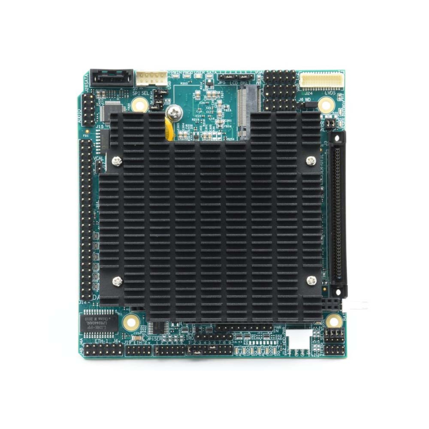 ATH4-E3845-8G064A : Fanless Rugged PC/104 SBC with COM Module and Heat ...