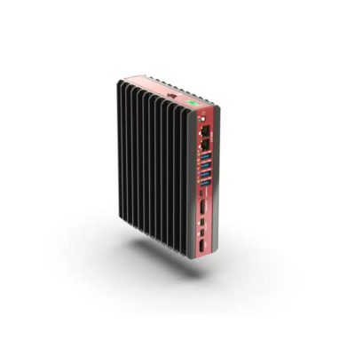 BEDROCK R7000 BASIC AMD Ryzen 7 7840U Low-Profile Industrial Mini PC with 12-60 V DC and DIN Mount