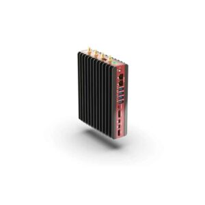 Bedrock R8000 in the 30W fanless enclosure with the antenna top panel