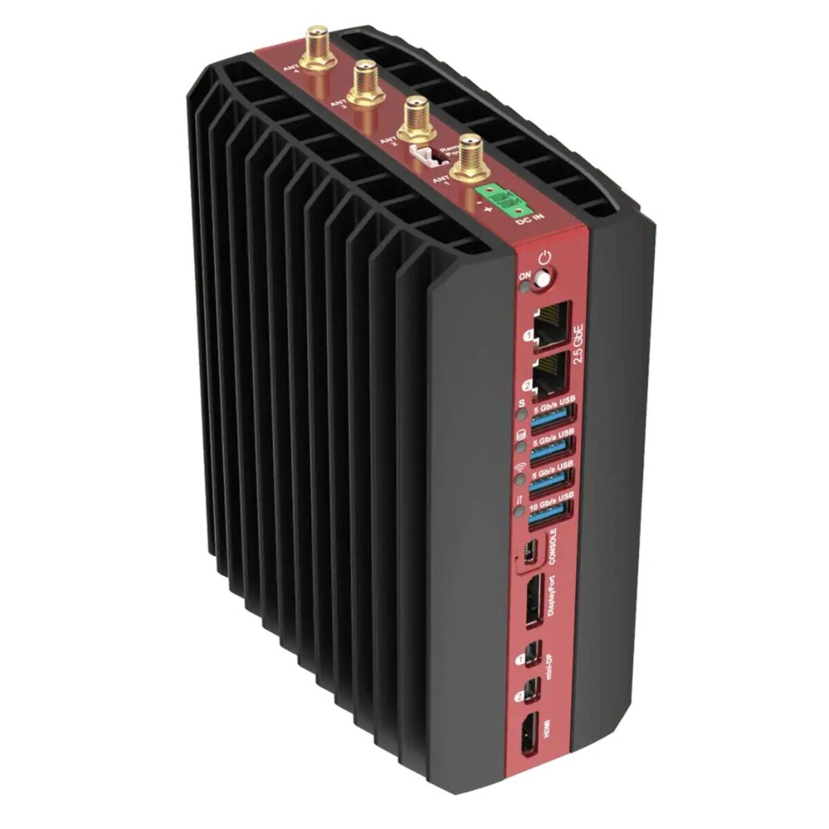 SolidRun Bedrock RAI300 Ryzen AI 9 HX 370 mini PC in the 60W fanless enclosure