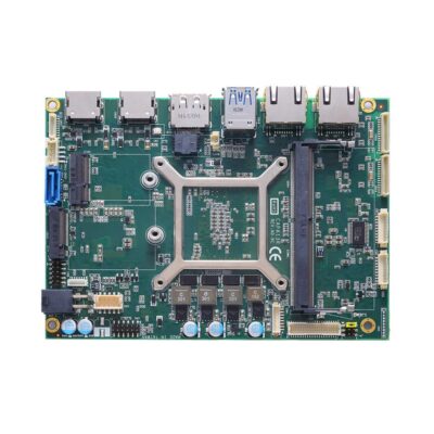 CAPA13R 3.5″ SBC with AMD Ryzen Embedded V1605B, Four GbE LAN and Quad-View Display