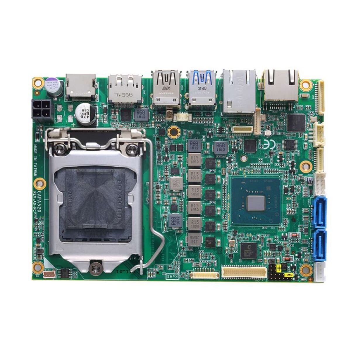 Axiomtek CAPA520 3.5" SBCs with LGA1151 Socket for 9th and 8th Gen Intel Core
