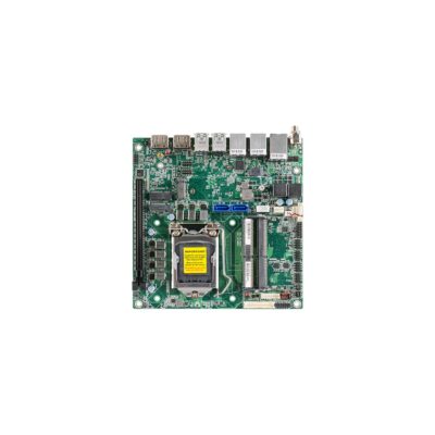 CMS101 Intel LGA 1200 10th Gen Core Thin Mini-ITX SBC with H420E Chipset, Triple LAN and 12 V DC Input