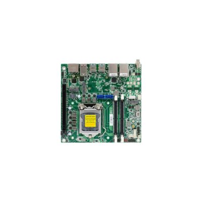 CMS171 Intel 10th Gen Core Mini-ITX Embedded Motherboard with Q470E Chipset, Dual LAN and 12 V DC Input