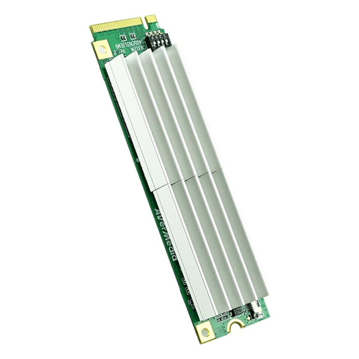 AVerMedia CN312MN M.2 video capture card, angled view