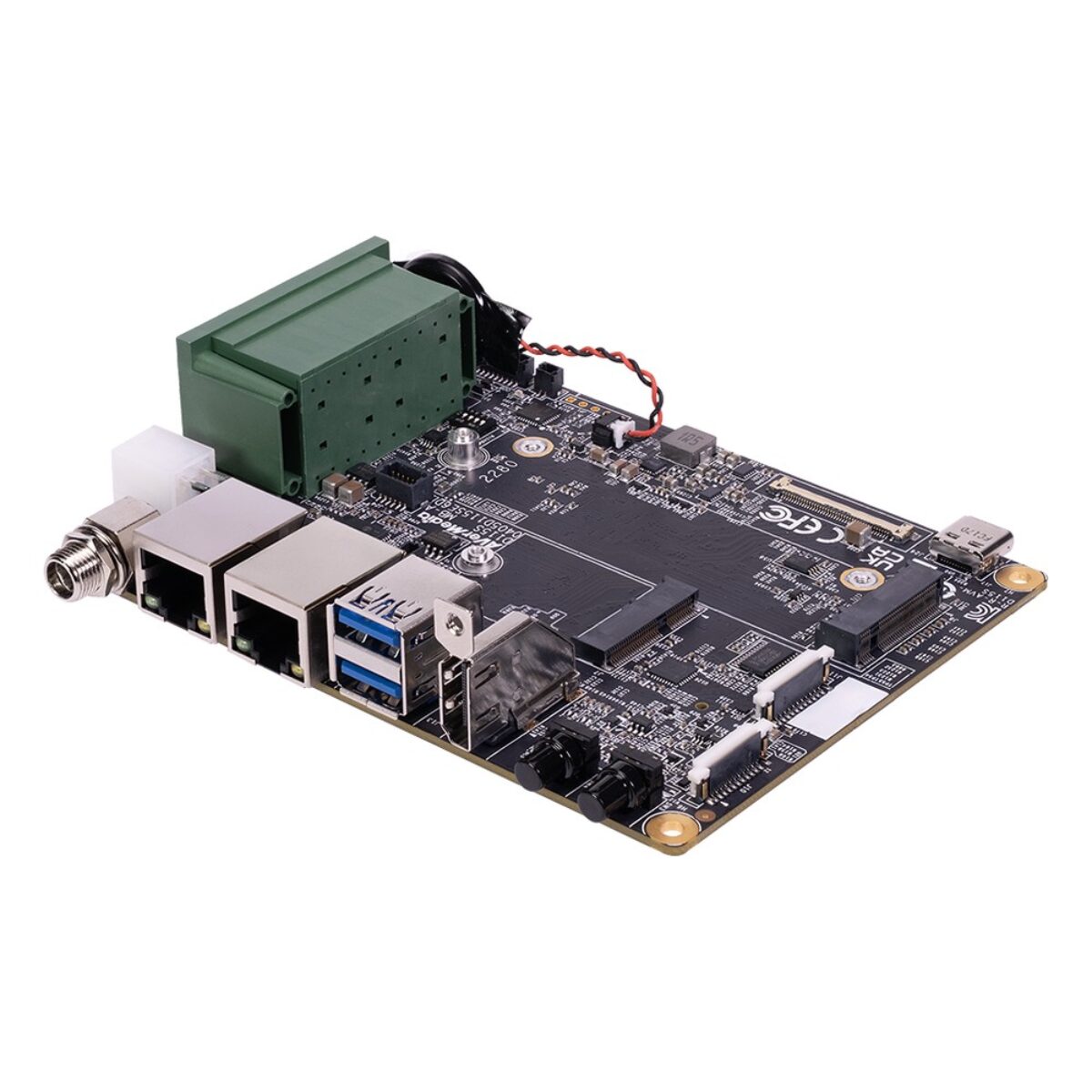 AVerMedia D115S NVIDIA Jetson carrier board, angled top view
