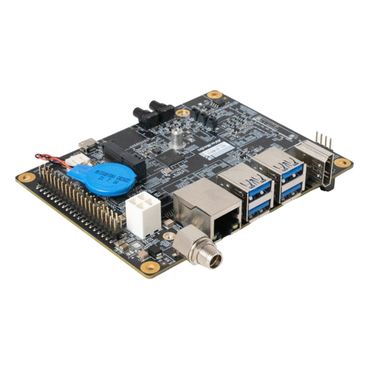 AVerMedia D131L NVIDIA Jetson carrier board, angled top view