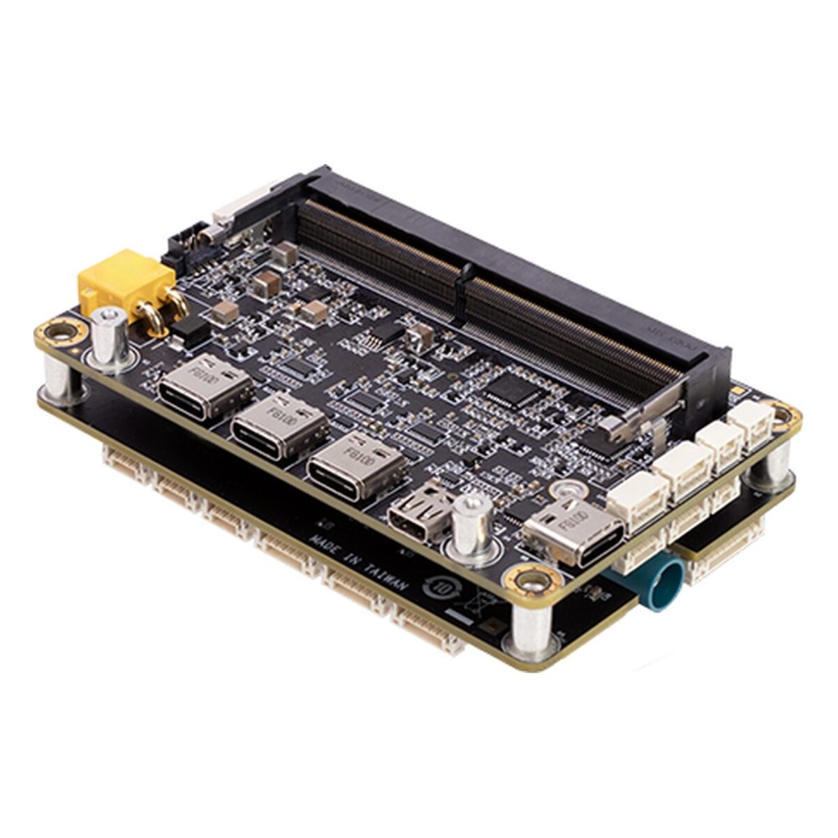 AVerMedia D137 NVIDIA Jetson carrier board, angled top view