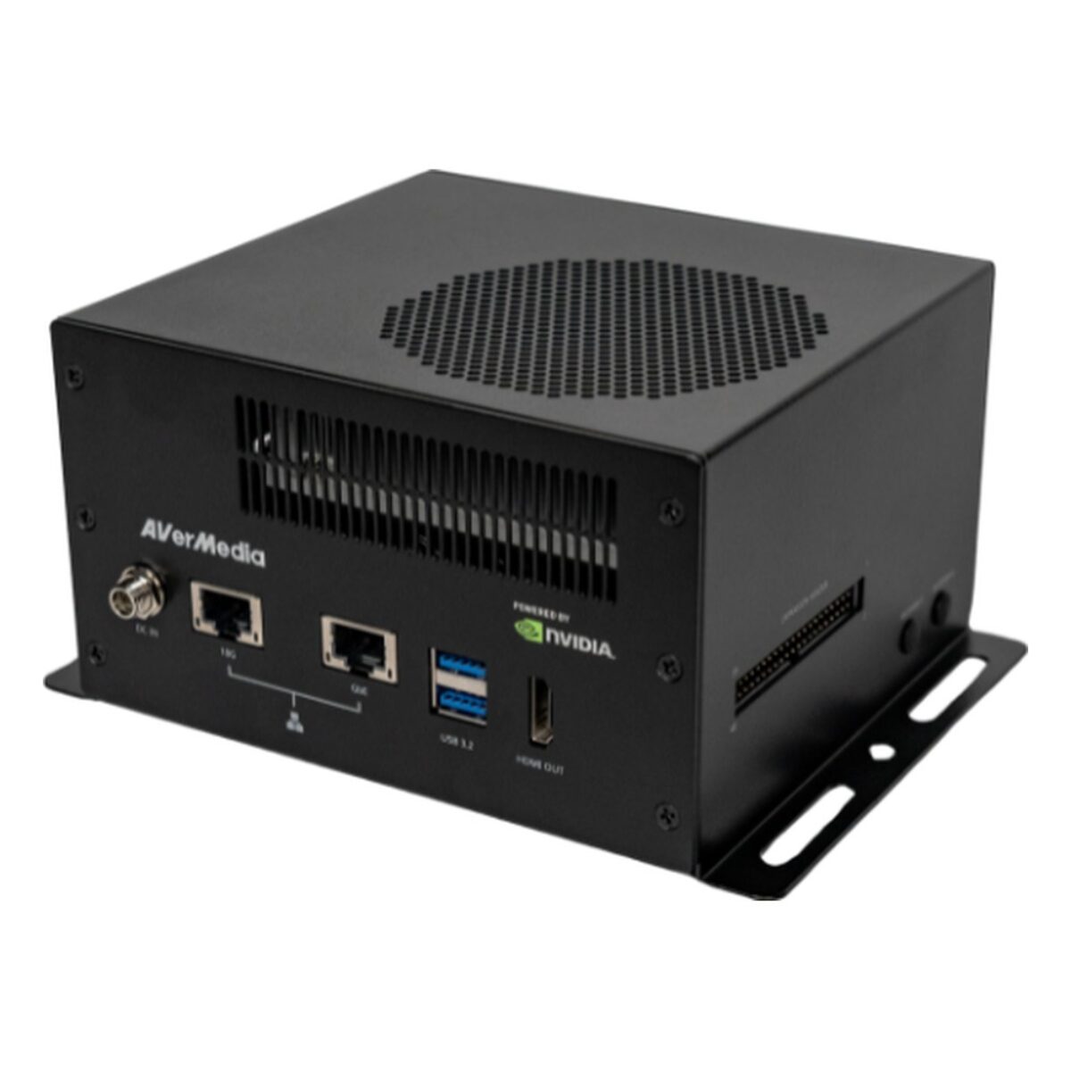 AVerMedia D315AOB-1 NVIDIA Jetson AGX Orin box PC, front and side view