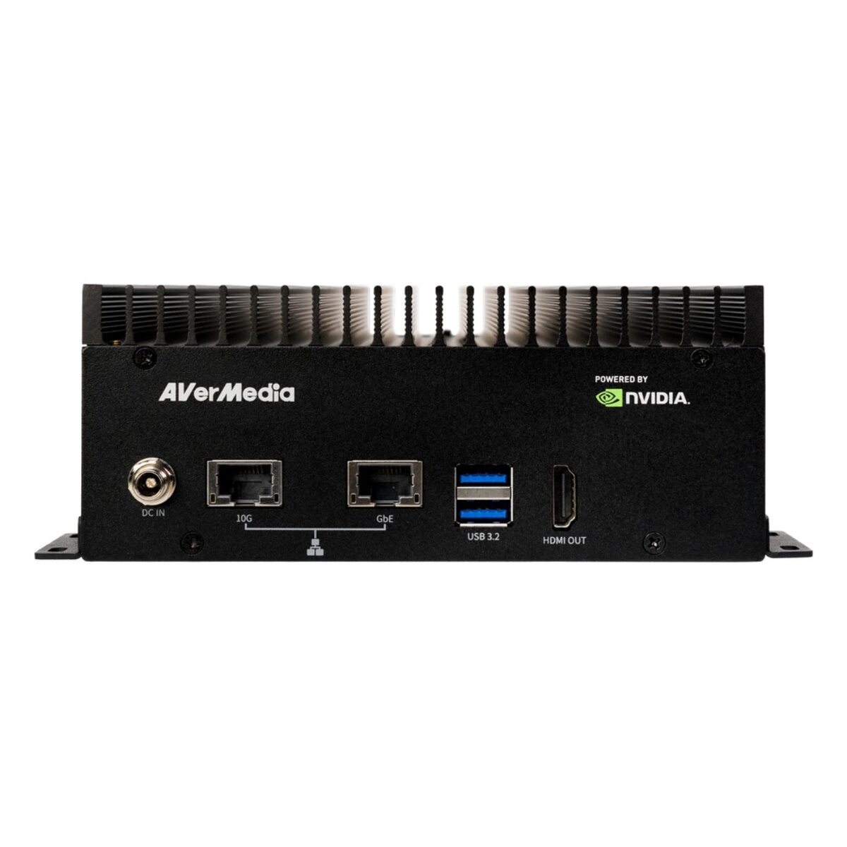 AVerMedia D315AOP fanless NVIDIA Jetson AGX Orin box PC, front view