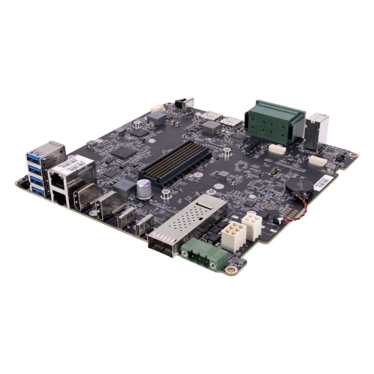 AVerMedia D331 NVIDIA Jetson Thor carrier board, angled top view