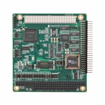 DIAMOND-MM-16RP-AT PC/104-Plus 16-Bit Analog I/O Module with Autocalibration