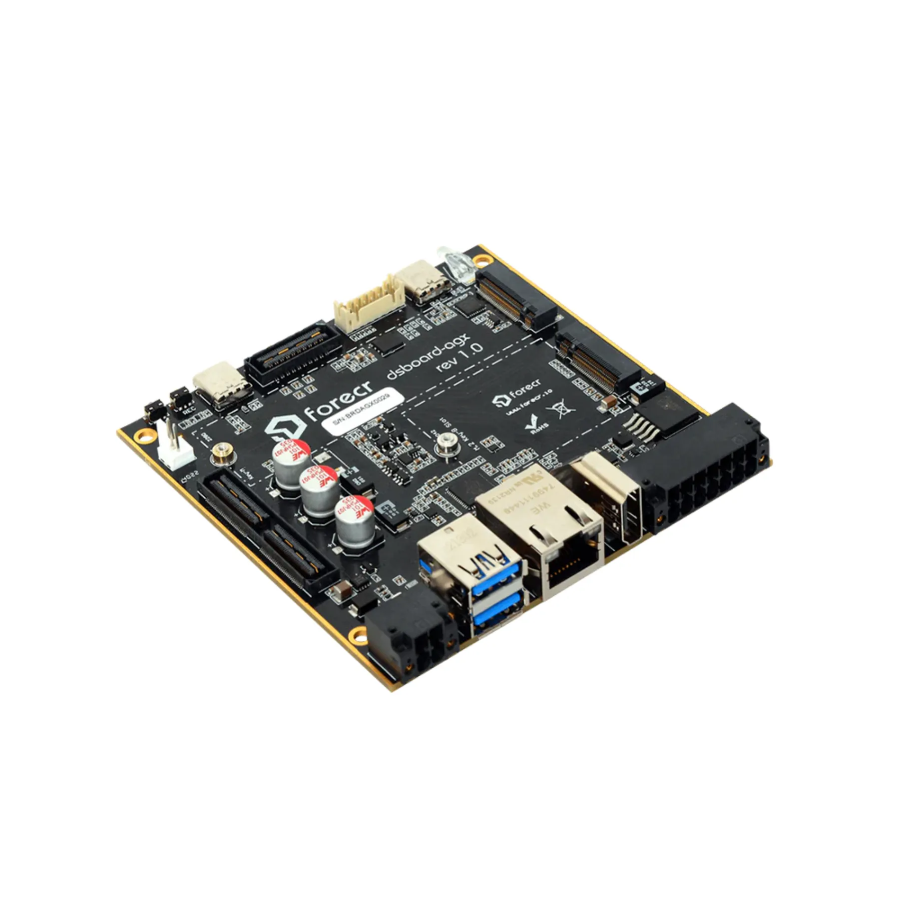 DSBOARD-AGX-AC : NVIDIA Jetson Embedded 64GB Orin AGX Carrier
