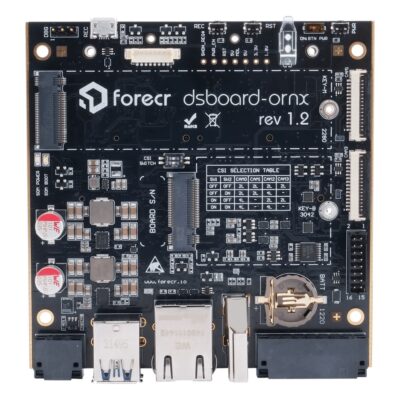 DSBOARD-ORNX NVIDIA Jetson Orin NX 16GB Industrial Carrier Board with Four CSI Camera Connectors and CAN Bus