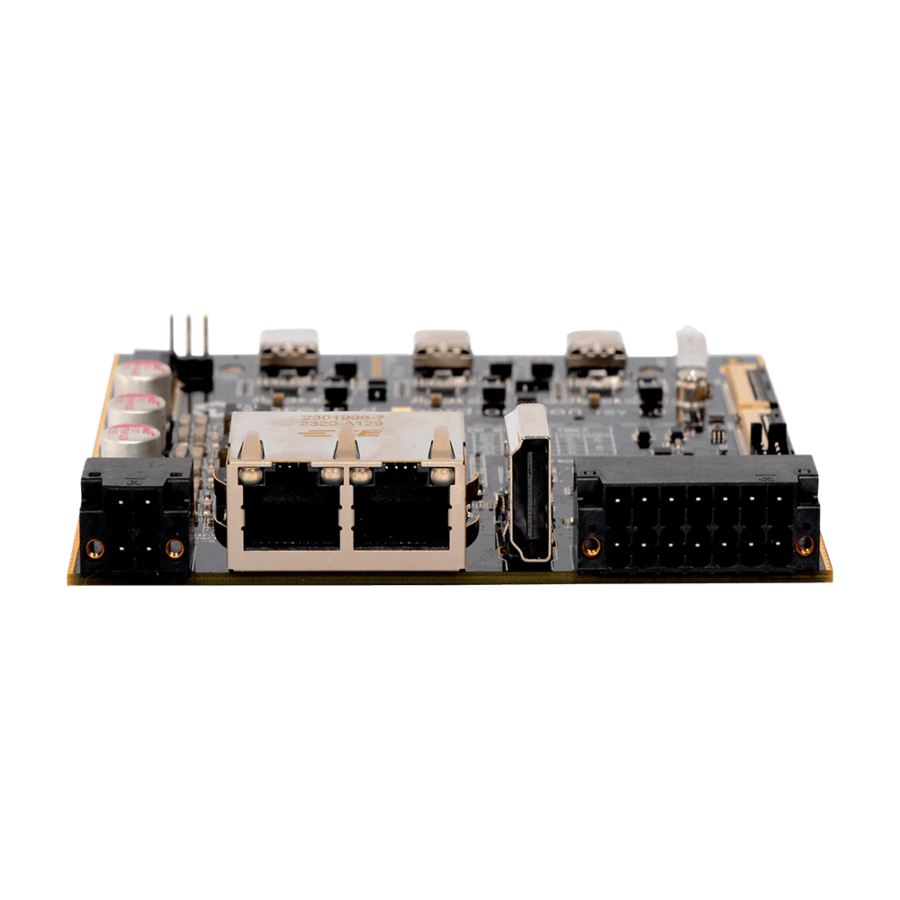 DSBOARD-ORNX-LAN Compact NVIDIA Jetson Embedded Dual Ethernet Orin Nano Carrier Board