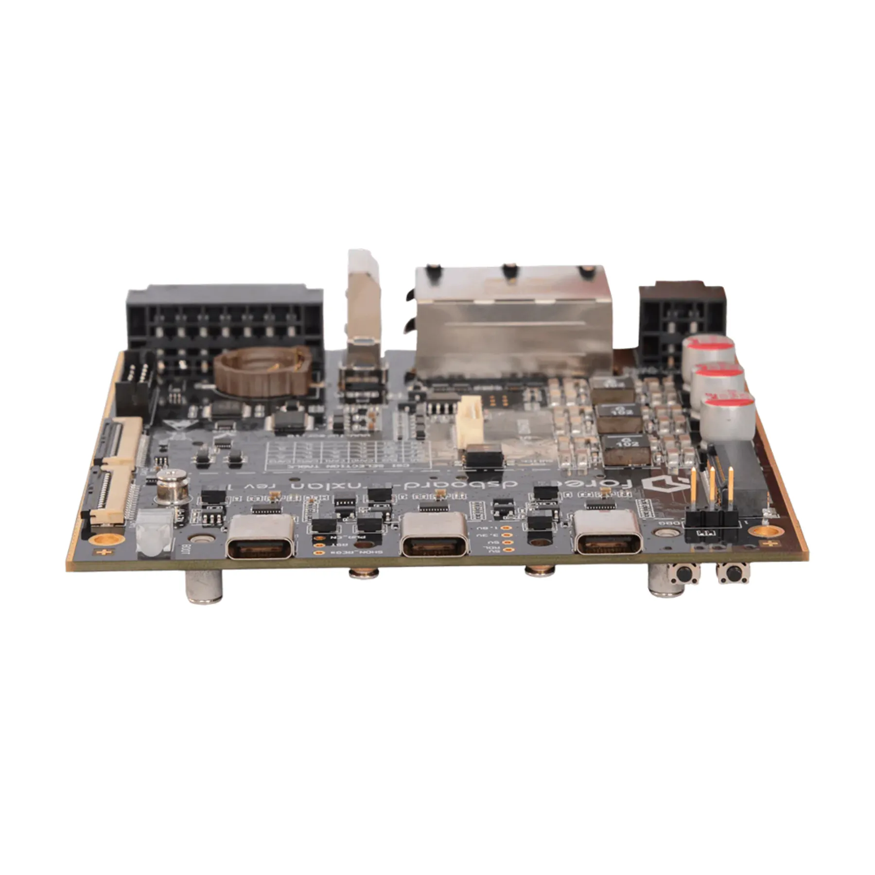 DSBOARD-ORNX-LAN-AB8 : Compact NVIDIA Jetson Dual LAN Orin NX