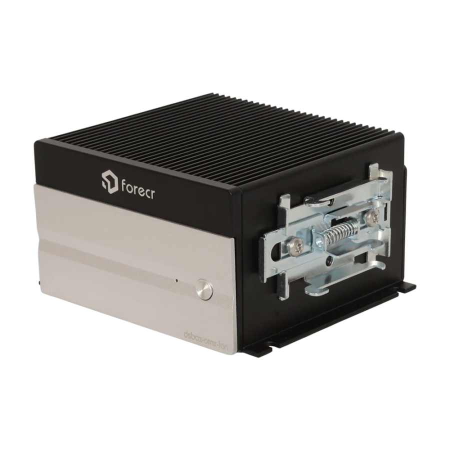 DSBOX-ORNX-LAN Compact NVIDIA Jetson Dual Ethernet Orin Nano Embedded System