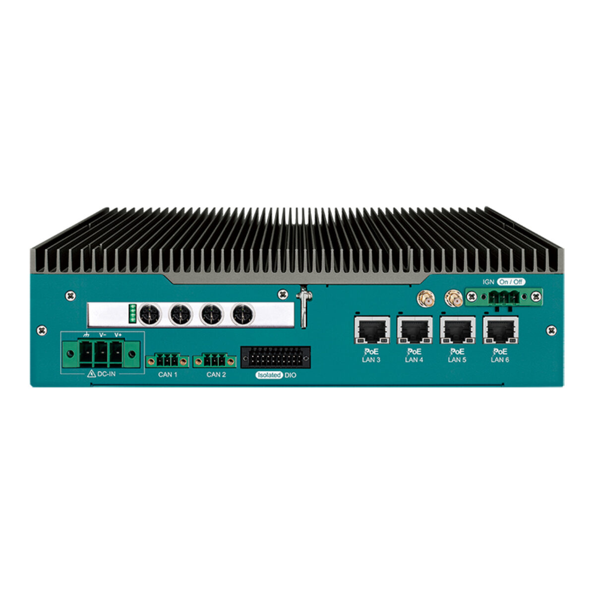Vecow EAC-5100 NVIDIA Jetson AGX Orin Industrial Fanless PCs with PoE+