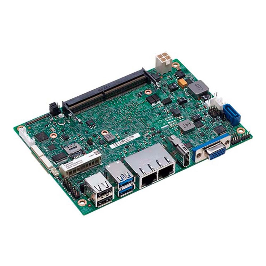 EBC 358X Intel Atom x6000 Quad Core Wide Temperature SBC