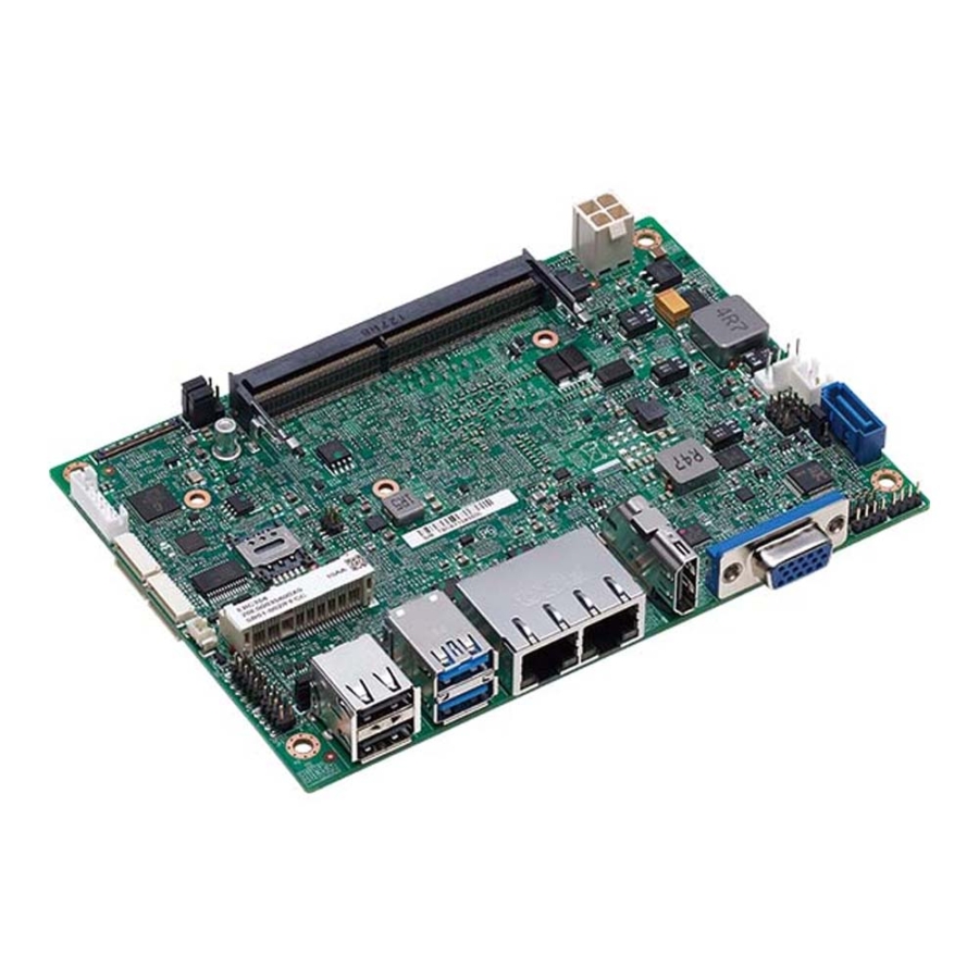 EBC 358 Quad Core Atom x6413E Biscuit SBC