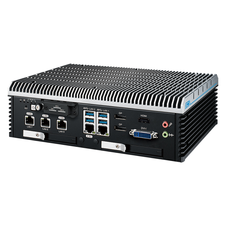 ECX-3000 Intel Core i3/i5/i7/i9 Industrial PC with 2.5GbE LAN