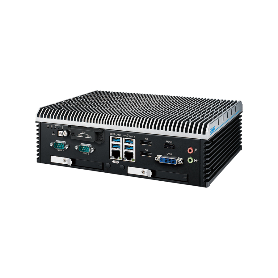 ECX-3000 AI 13th Gen Intel Core i3/i5/i7/i9 Fanless AI PC