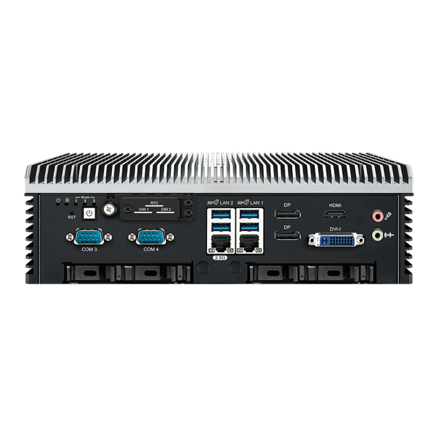 ECX-3000-4R : Intel Core i3/i5/i7/i9 Industrial PC with 2.5