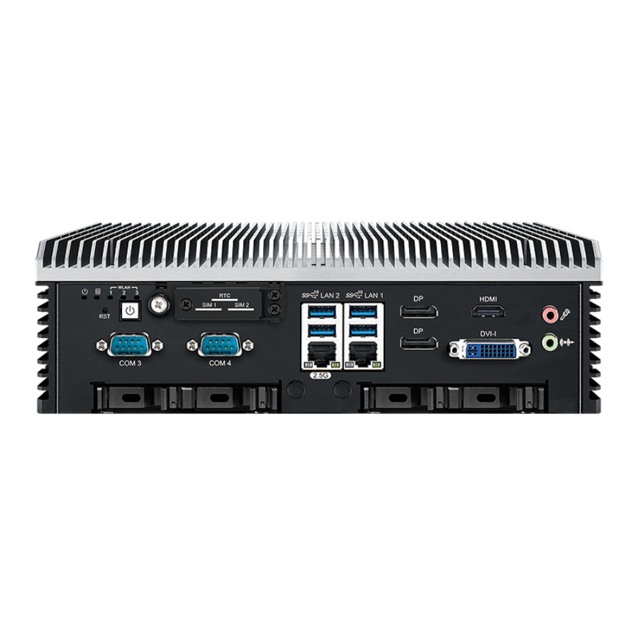 ECX-3000 Alder Lake Intel Core Industrial PoE PC with Front Accessible SSDs