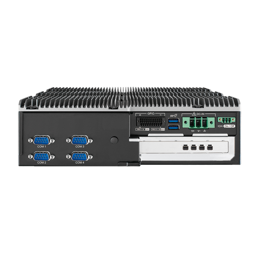 ECX-3000 PEG Fanless 13th Gen Intel Core Low Profile GPU Computer