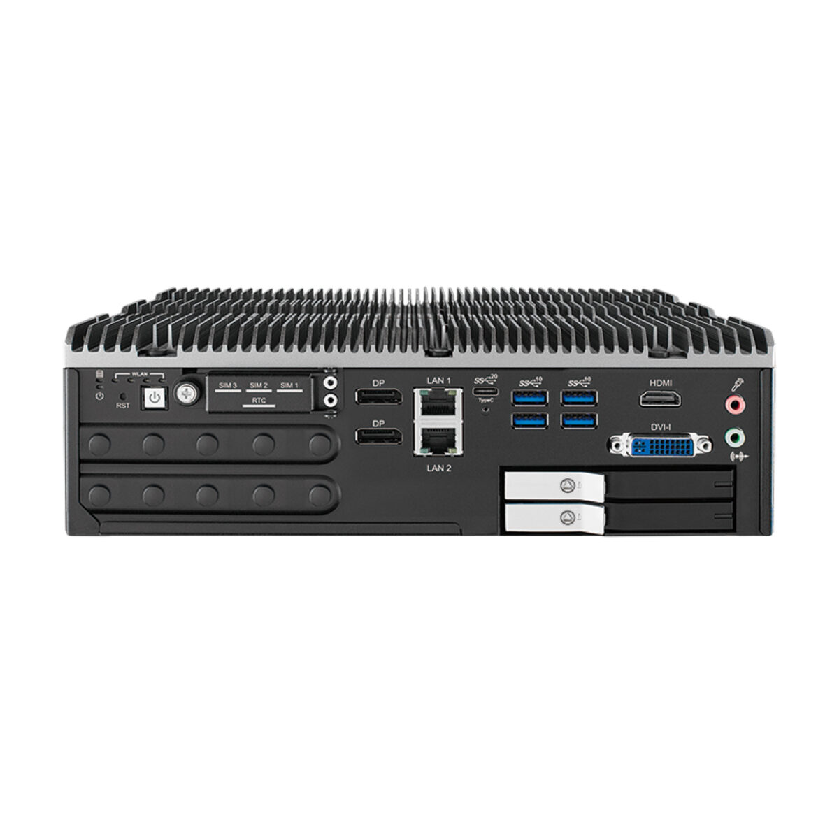 Vecow ECX-3200 PEG Intel 12th/13th Gen Core Industrial PC with GPU Support and 4x 2.5GbE PoE+