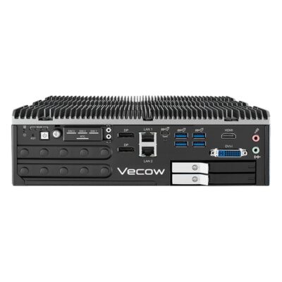 ECX-3200 Intel Core 200S and 14th Gen Industrial Embedded Computer with M12 PoE+, PCIe x16 and Extended Temperature