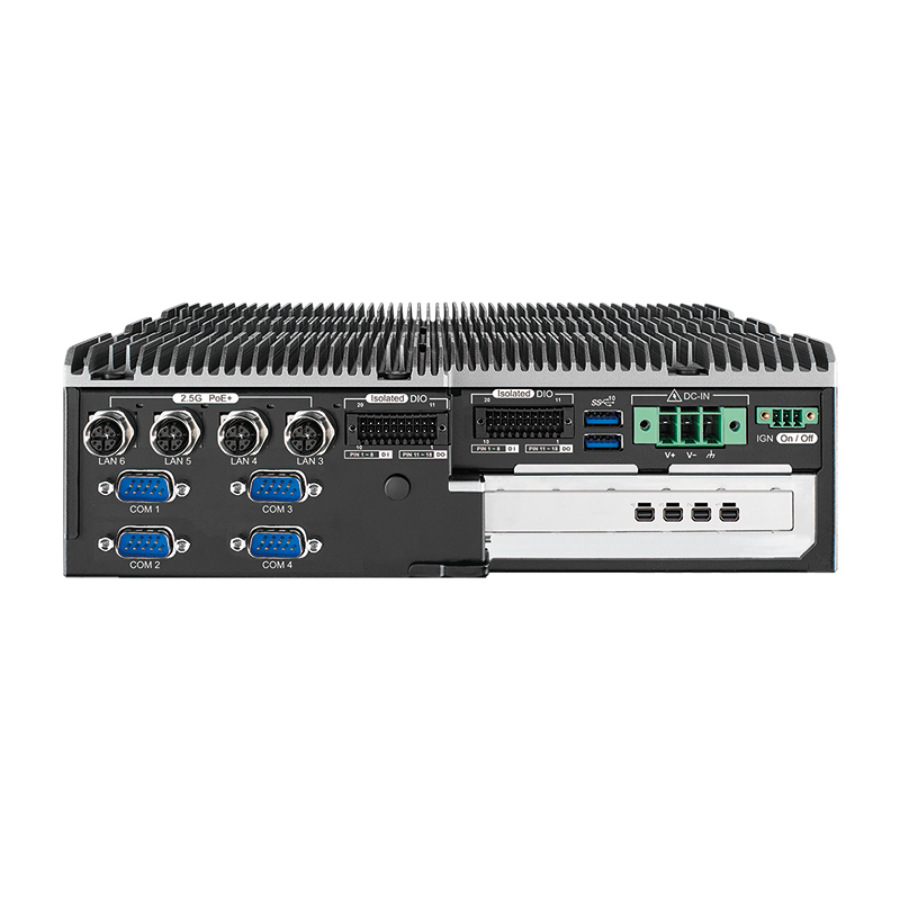 ECX-3000 PEG Rugged AI Computer with M12 2.5G PoE+