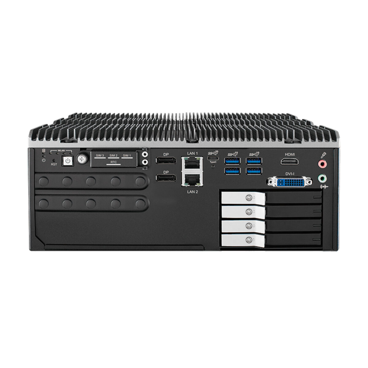 Vecow ECX-3400 PEG Intel 12th/13th Gen Core Industrial PC with GPU Support, Dual PCIe and RAID 5