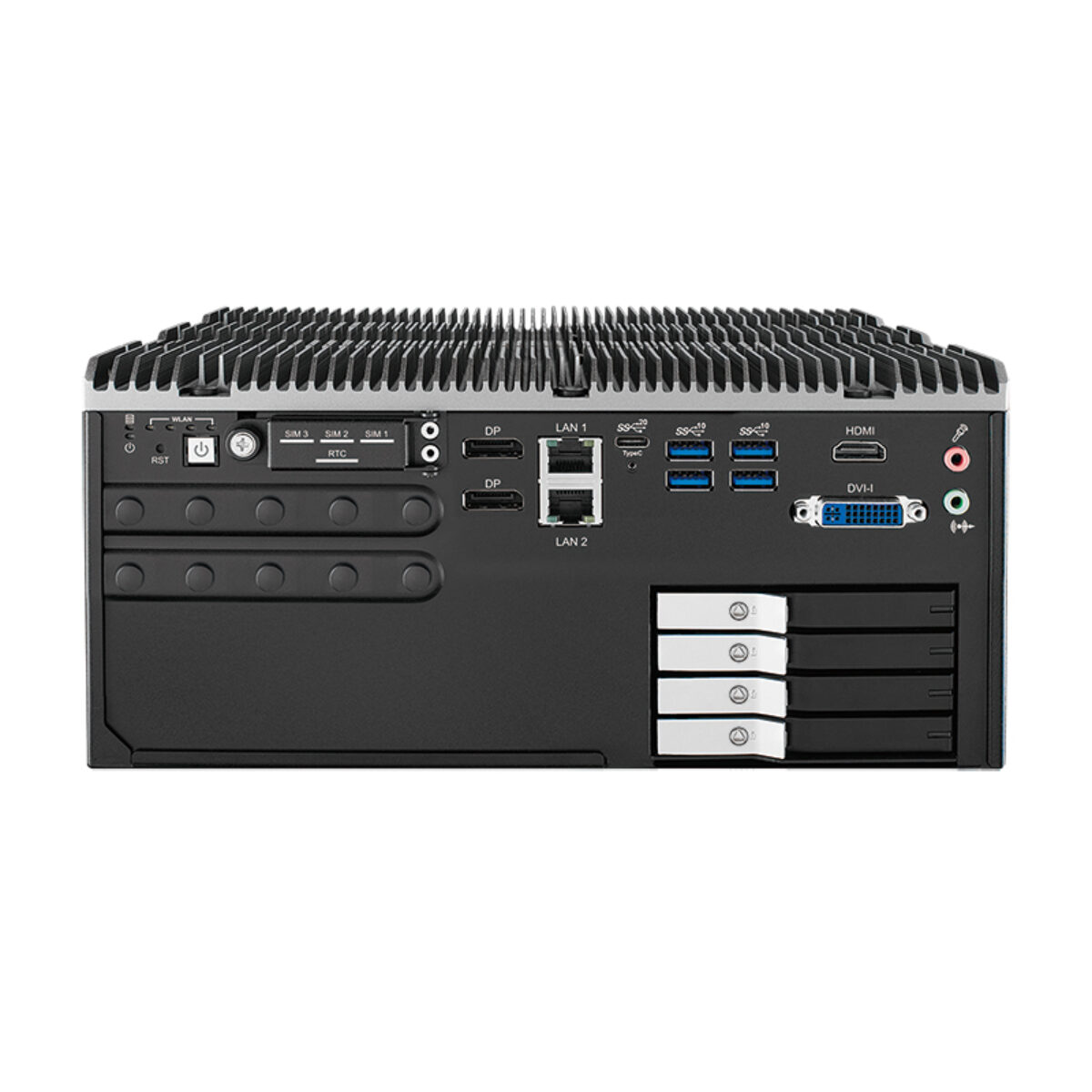 Vecow ECX-3600 PEG Intel 12th/13th Gen Core Industrial PC with GPU Support and 3x PCIe Slots