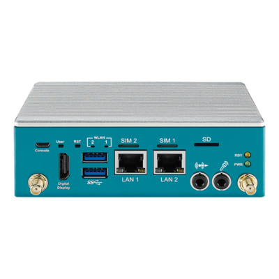 EIC-2000 NXP i.MX8M Plus Fanless Embedded AI Computer with Integrated NPU
