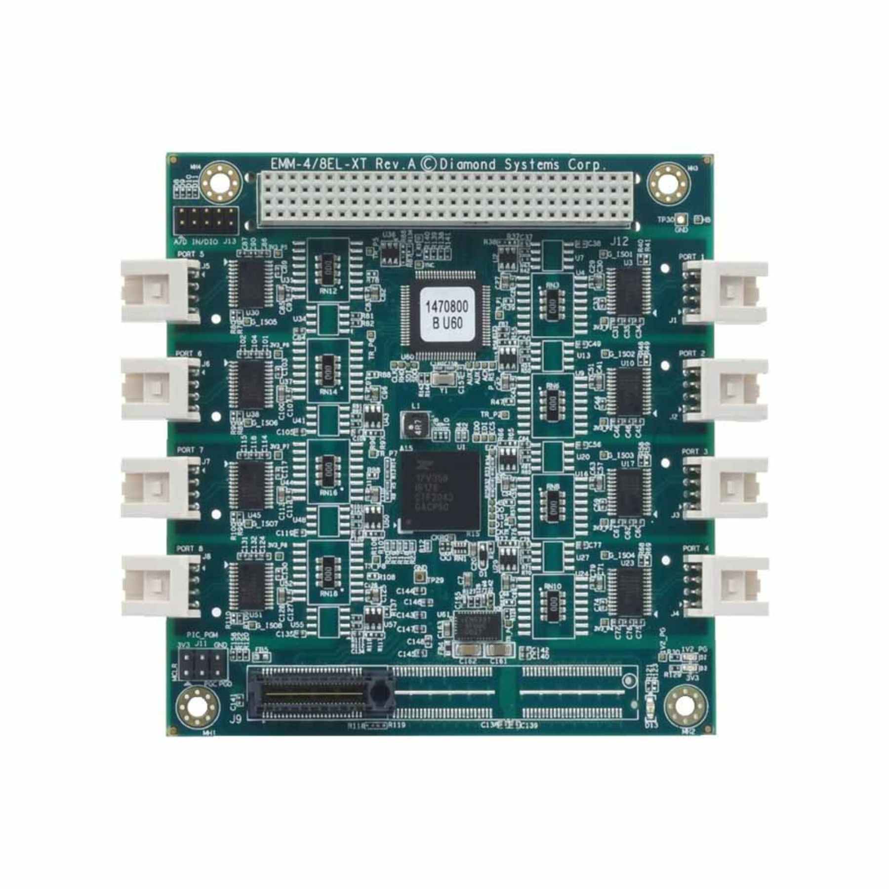 Emm El Xt Ruggedized Pci Express Port Serial Module With Opto Isolation Things