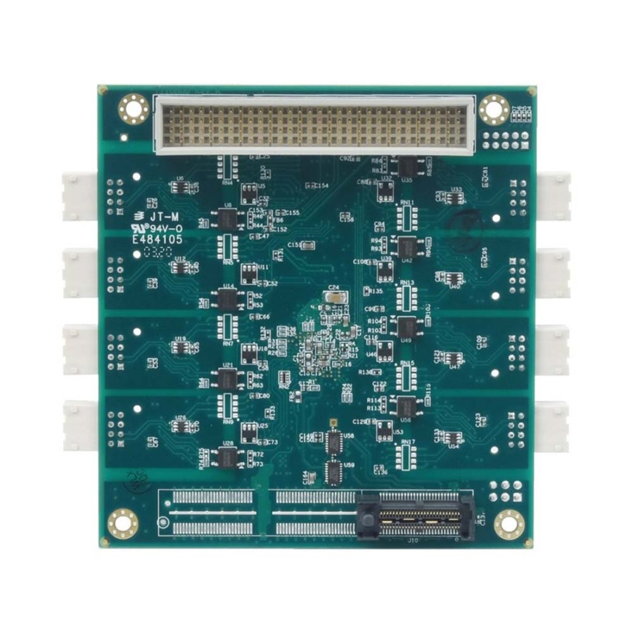 EMERALD-MM-8E/EL Ruggedized PCI/104-Express 4-Port Serial Module with Opto-isolation
