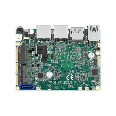 EPBC-1000 2.5″ Pico-ITX SBC with Intel Atom x6211E, Dual GbE and -40 to 70 °C
