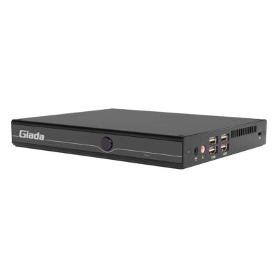 F108D Quad-Core Intel N97 Booksize Signage Player with Triple 4K Output and Dual GbE