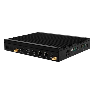 F109D Quad-Core Intel N100 Fanless Embedded PC with Triple 4K Output and Dual LAN