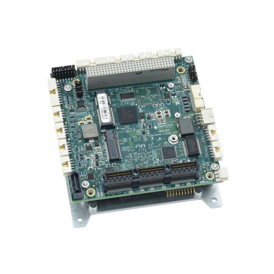 GEMINI Rugged PCIe 104 Single Board Computer with 11th Gen Intel Core i7-1185G7E