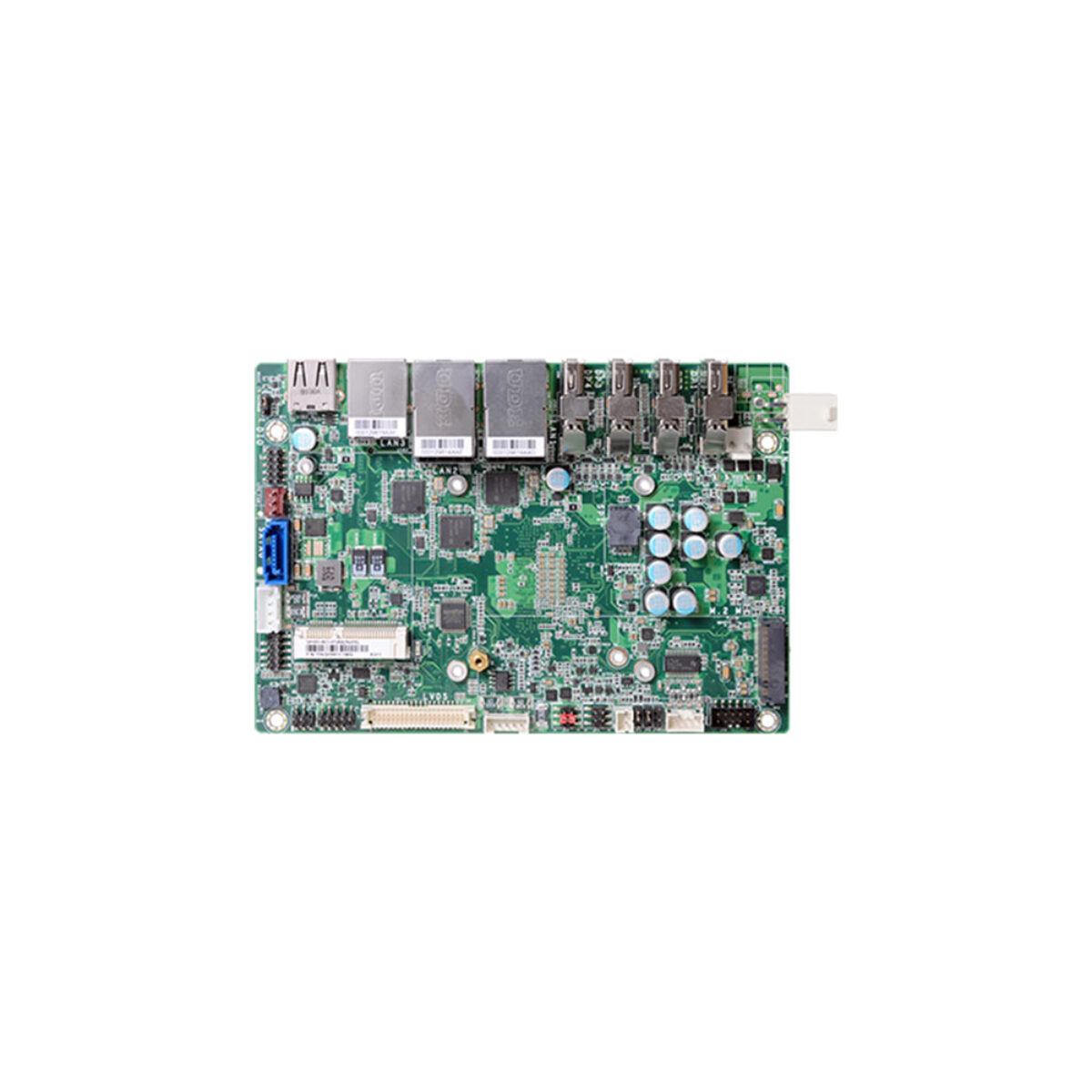 DFI GH551 3.5" AMD Ryzen Embedded SBCs with up to Four DP++ and Triple GbE