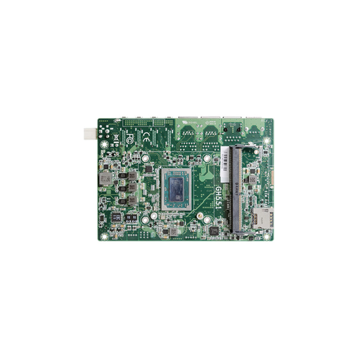 DFI GH551-BC1-R2312 3.5″ SBC with AMD Ryzen Embedded R2312, Dual DP++, LVDS and Triple GbE