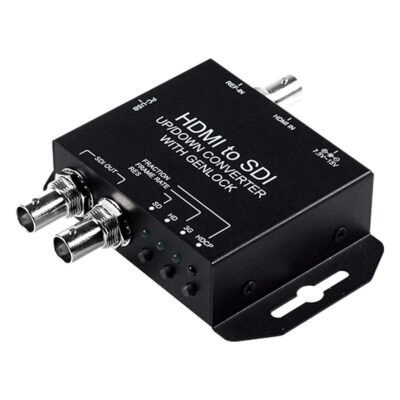 HDMI to SDI Genlock HDMI to SDI Converter with Genlock, Frame Synchroniser and Up/Down Scaling