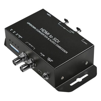 HDMI to SDI-S Audio Embedder HDMI to SDI Audio Embedder with Balanced XLR Input and Up/Down Scaling
